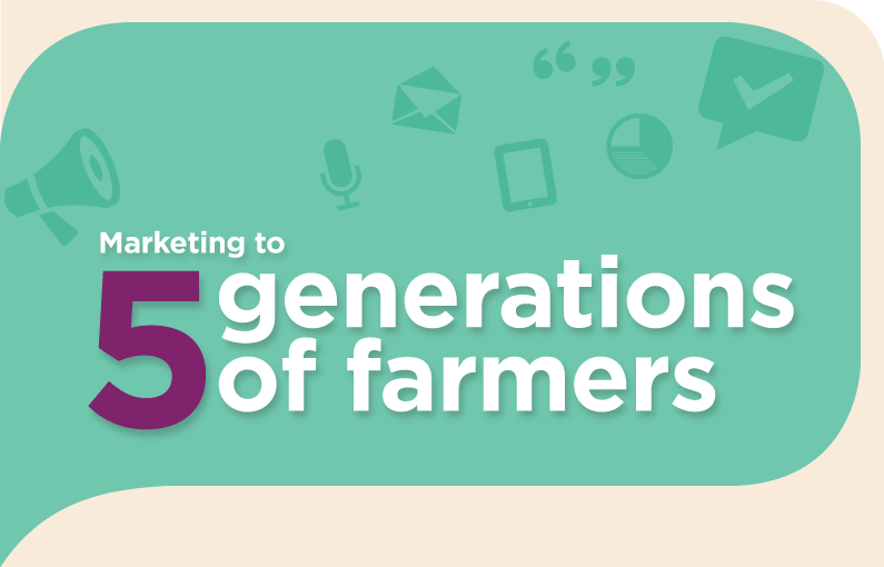 Marketing to 5 generations of farmers